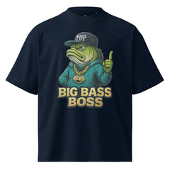 Big Bass Boss Oversized Fish T-Shirt - By Adie