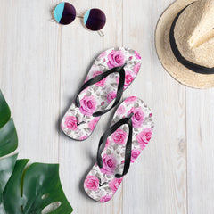 Blush Rose Luxe Flip Flops - My Store