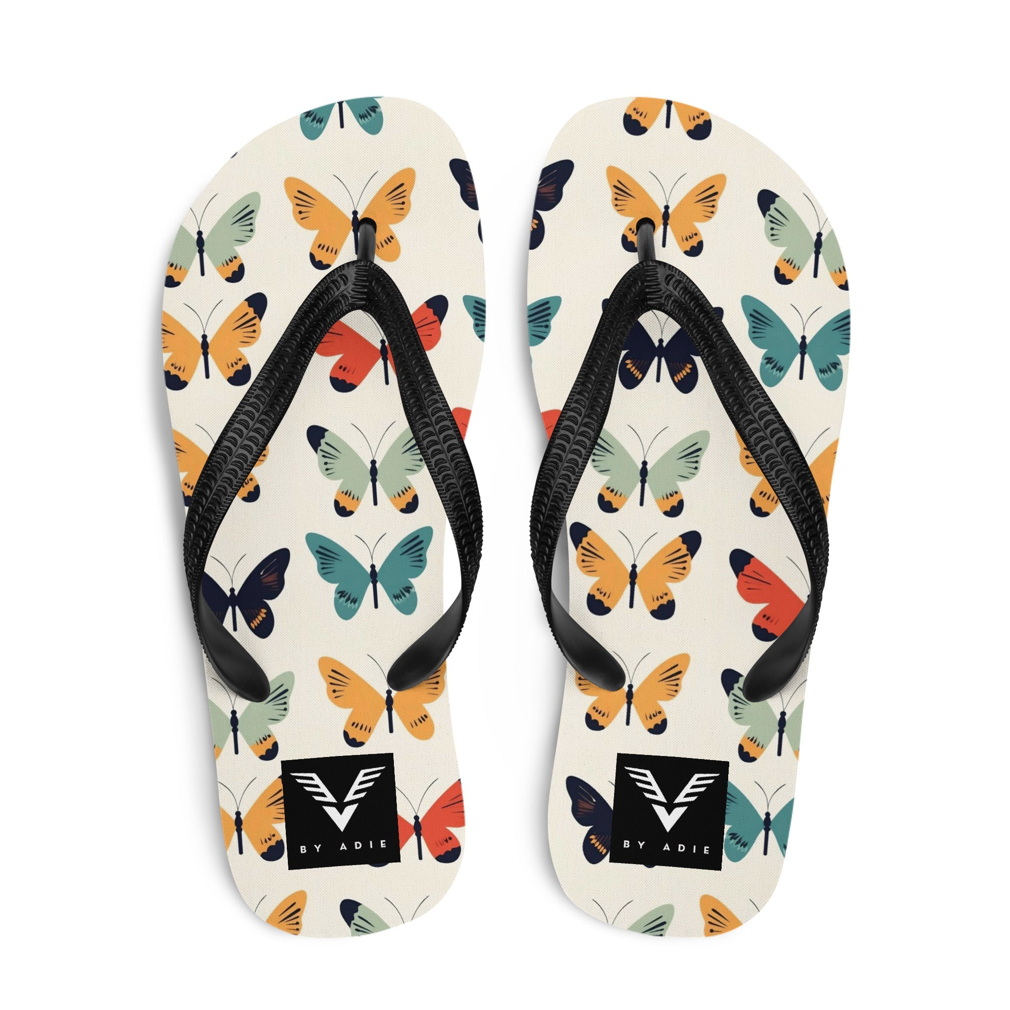 Boho Butterfly Flip Flops - My Store