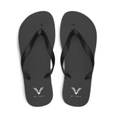 By Adie Logo Black Flip Flops - My Store