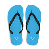 By Adie Logo Blue Flip Flops - My Store