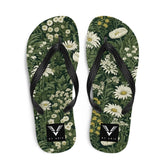 Forest Daisy Luxe Flip Flops - My Store