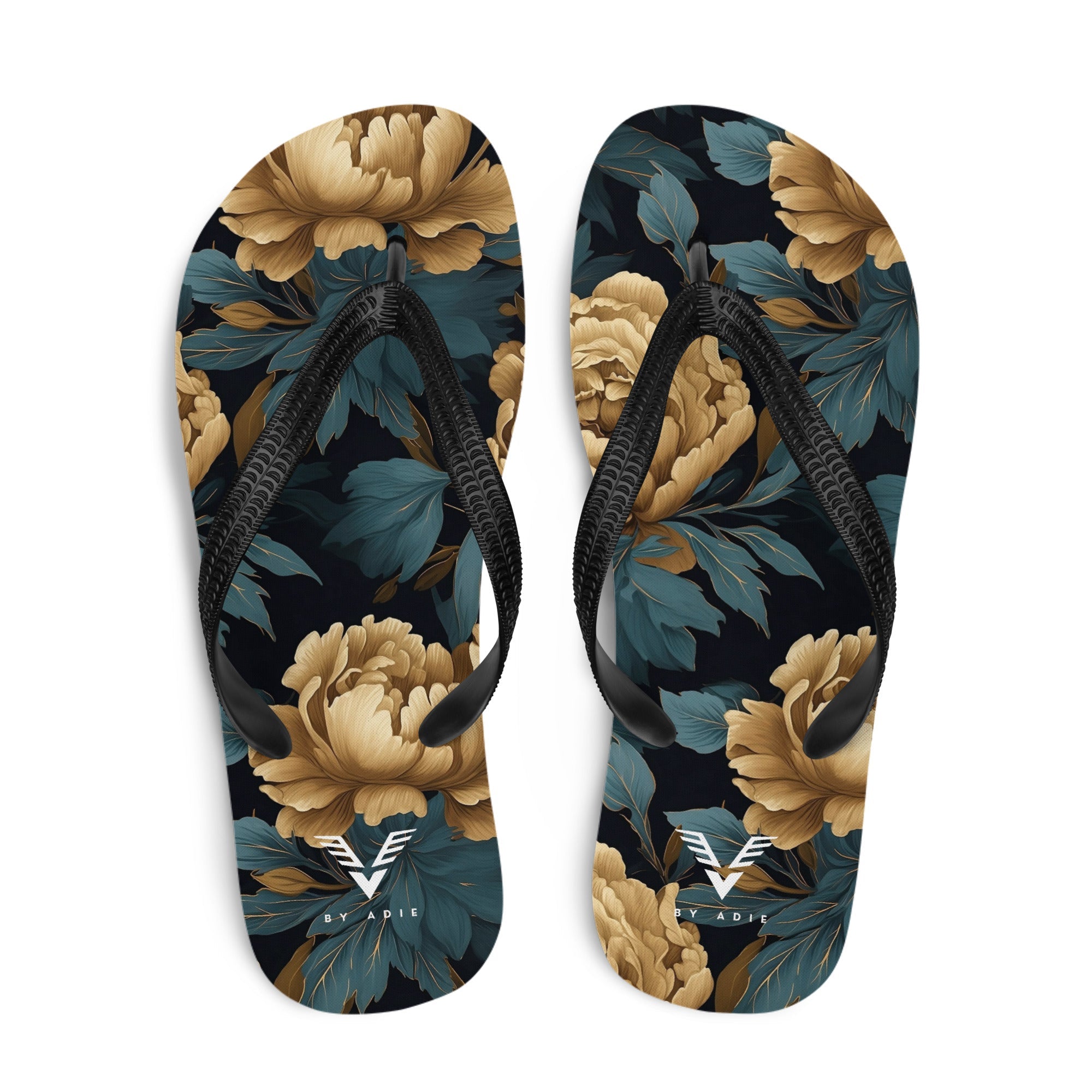 Imperial Bloom Signature Flip Flops - My Store