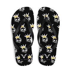 King Skull Pattern Flip Flops - My Store