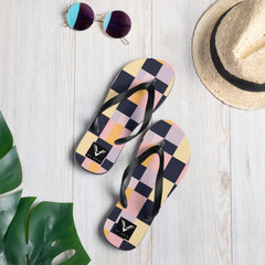 Modern Mosaic Signature Flip Flops - My Store