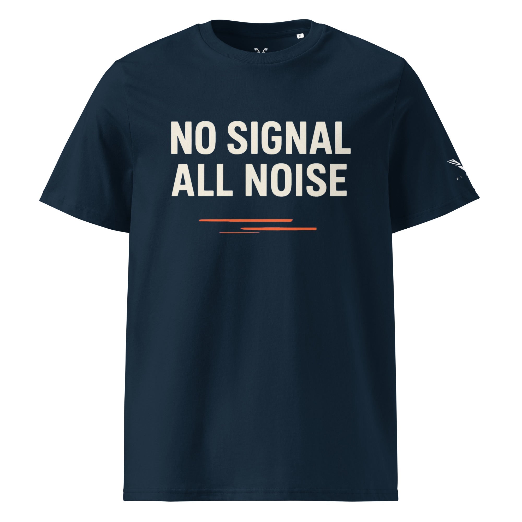 No Signal All Noise Organic Cotton Creator 2.0 T-Shirt - By Adie