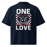 One Love Oversized Organic Streetwear T-Shirt - By Adie