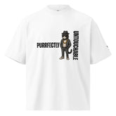 Purrfectly Untouchable Cat Oversized Organic Cotton T-Shirt - By Adie