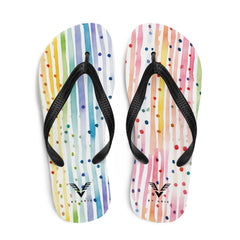 Rainbow Drift Signature Flip Flops - My Store