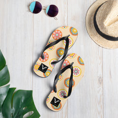Retro Bloom Flip Flops - My Store