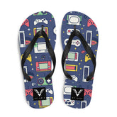 Retro Gamer Luxe Flip Flops - My Store