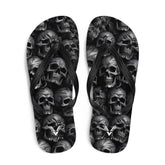 Shadow Requiem Skull Flip Flops - My Store