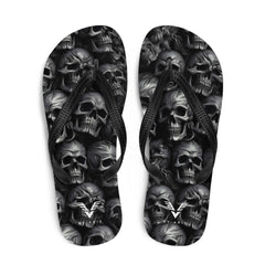 Shadow Requiem Skull Flip Flops - My Store