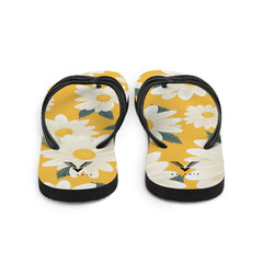 Sunny Daisy Chic Flip Flops - My Store