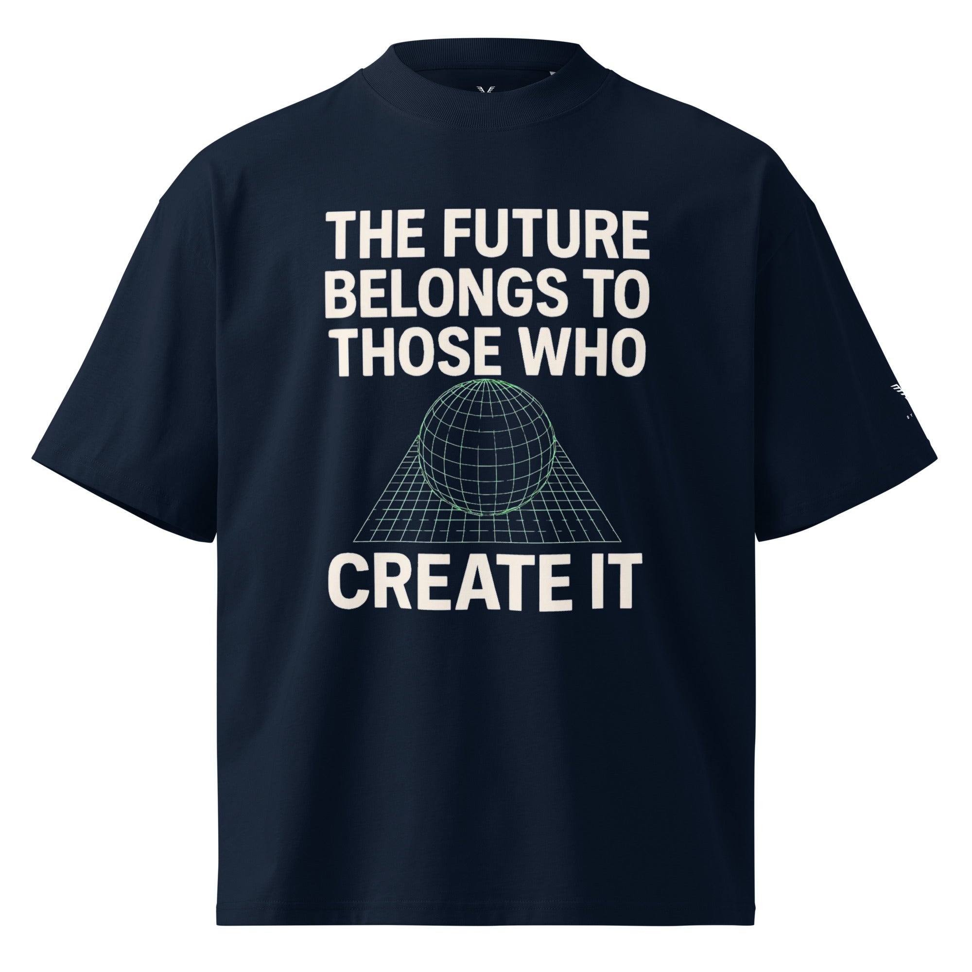 The Future Oversized Organic T-Shirt - By Adie