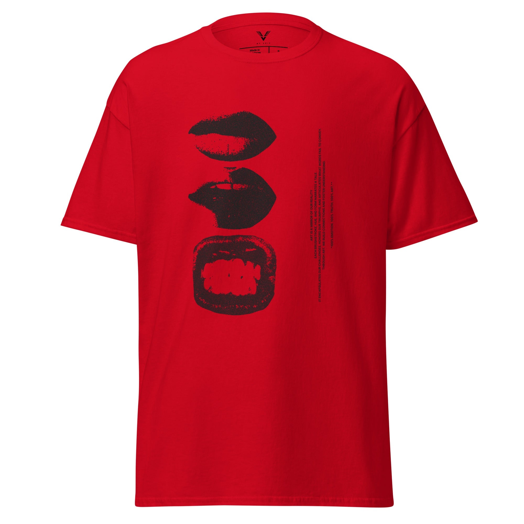 Abstract Lips Graphic T-Shirt - My Store