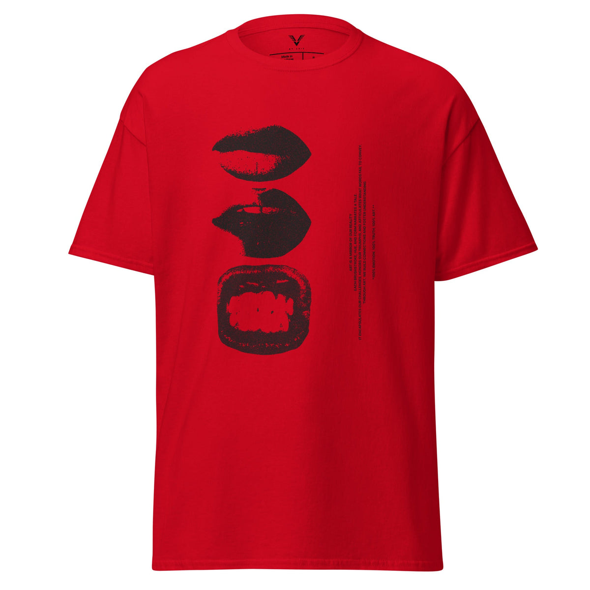 Abstract Lips Graphic T-Shirt - My Store