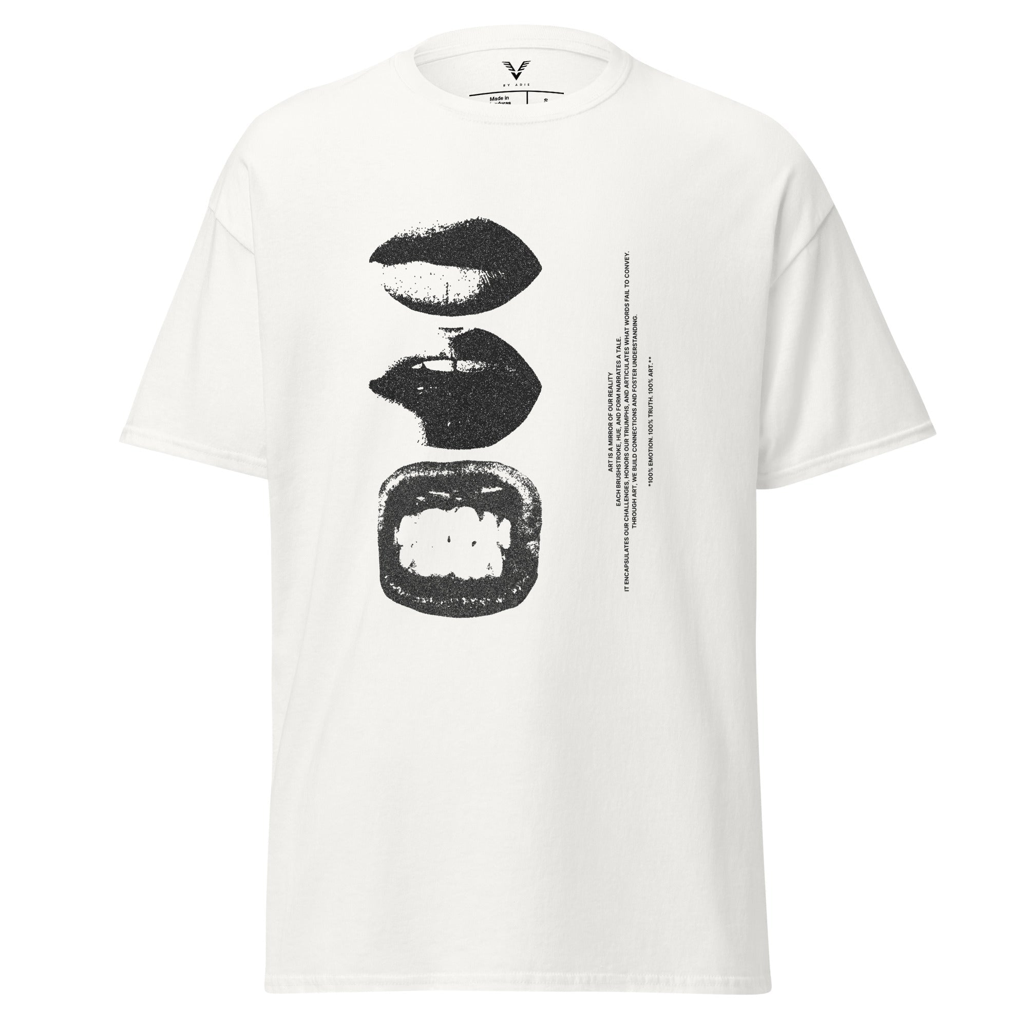 Abstract Lips Graphic T-Shirt - My Store