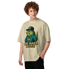 Big Bass Boss Oversized Fish T-Shirt - By Adie