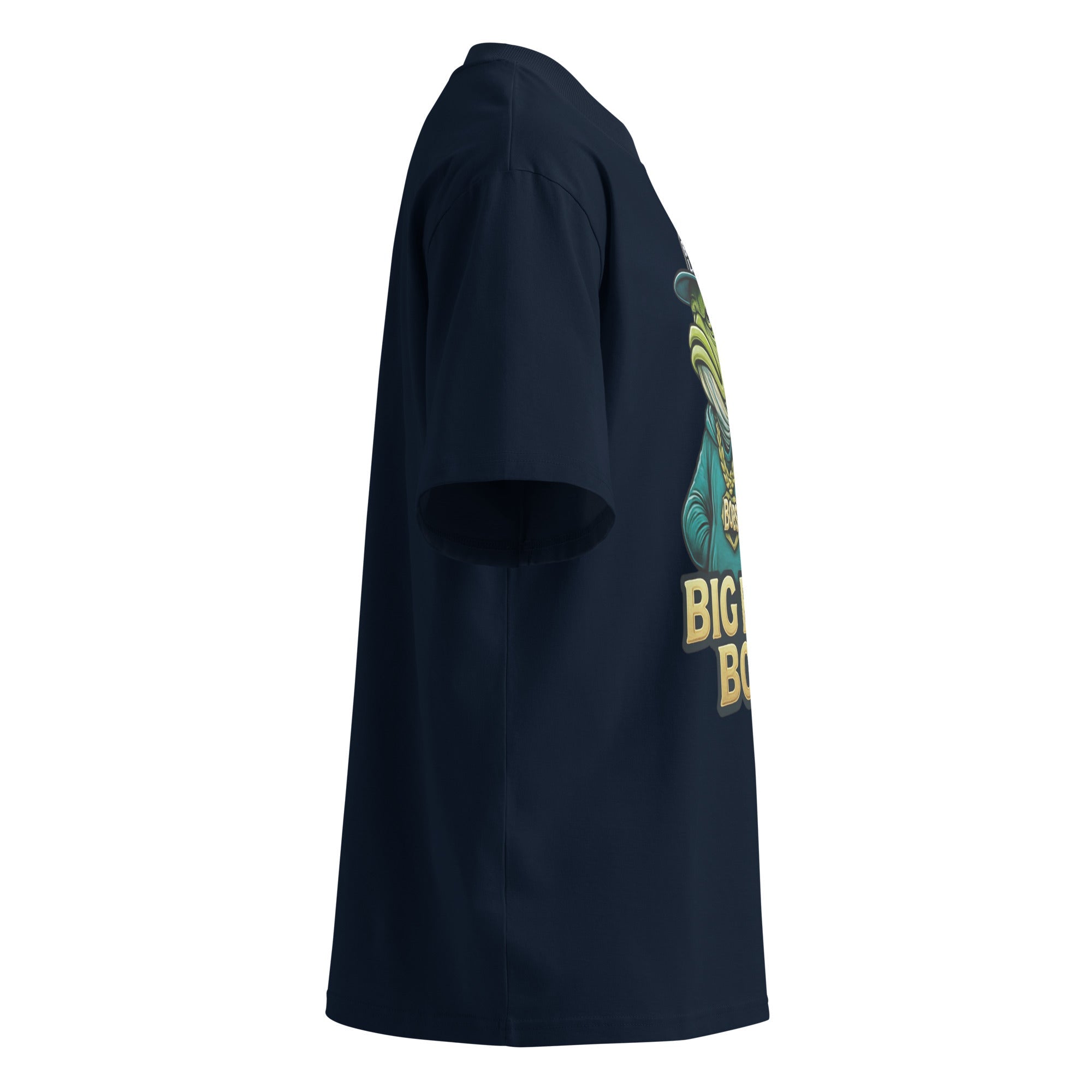 Big Bass Boss Oversized Fish T-Shirt - By Adie
