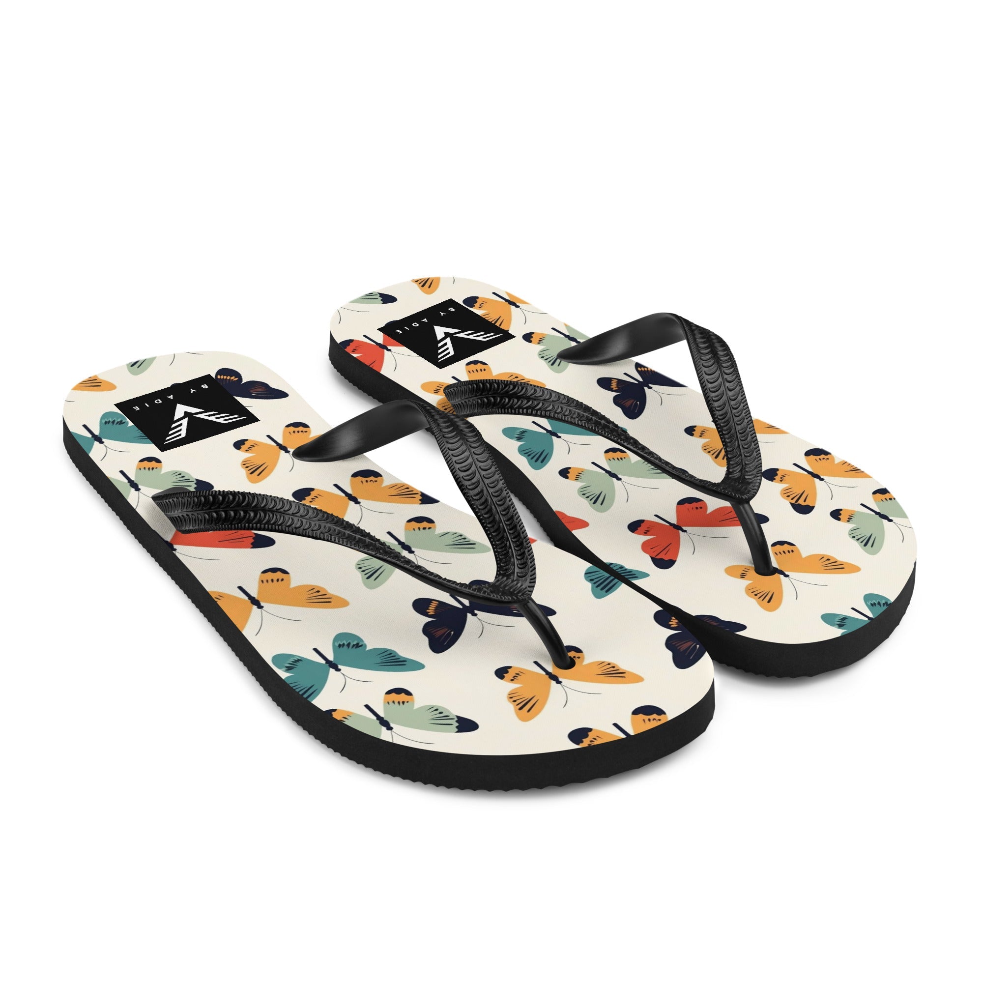 Boho Butterfly Flip Flops - My Store