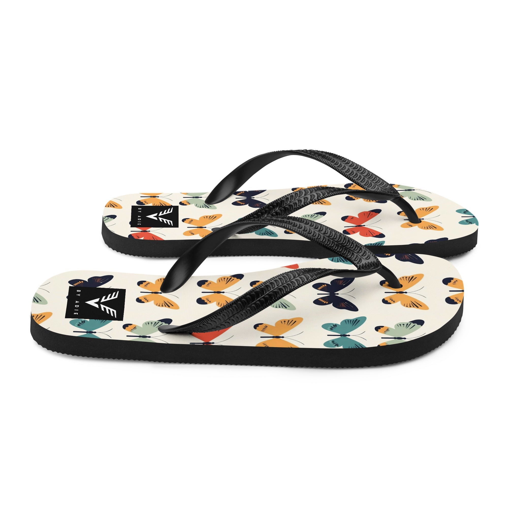 Boho Butterfly Flip Flops - My Store