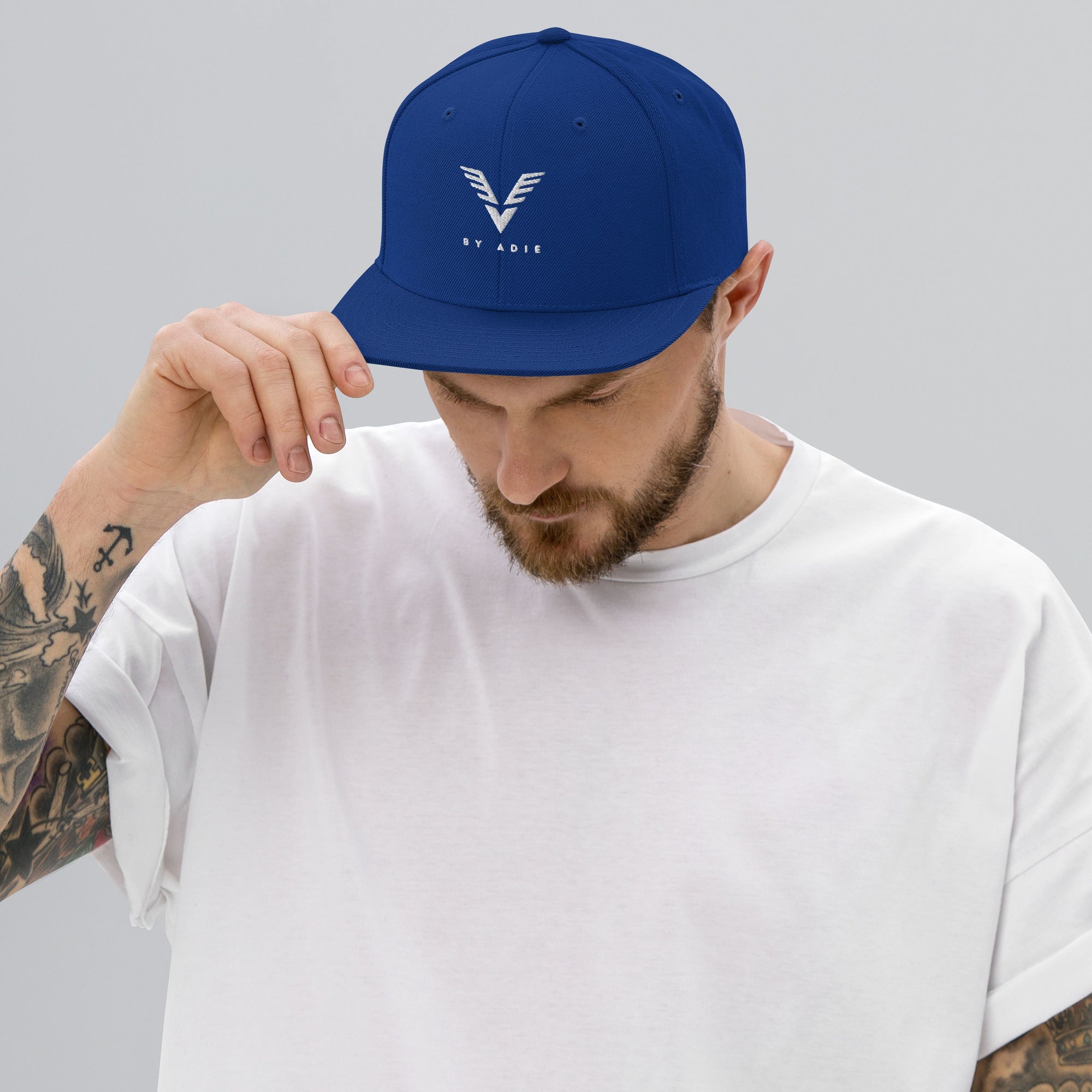 By Adie Logo Snapback Cap - My Store