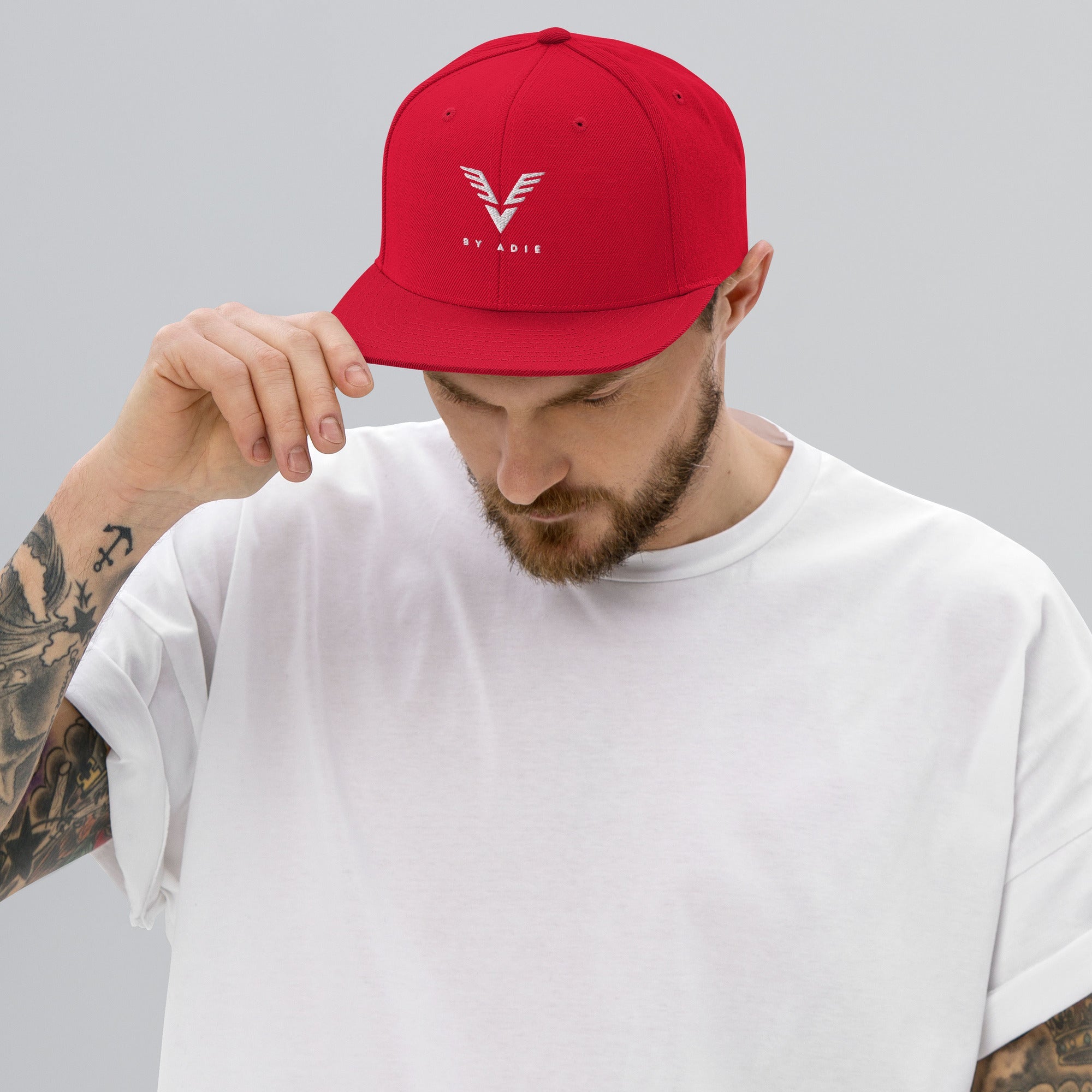 By Adie Logo Snapback Cap - My Store