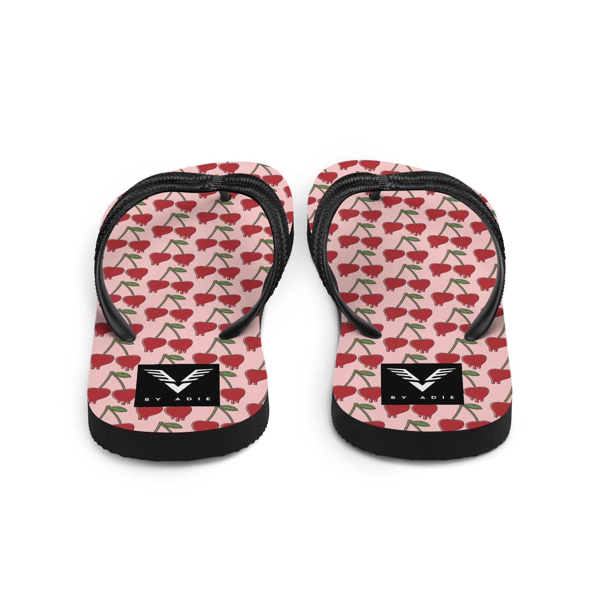 Cherry Delight Signature Flip Flops - My Store