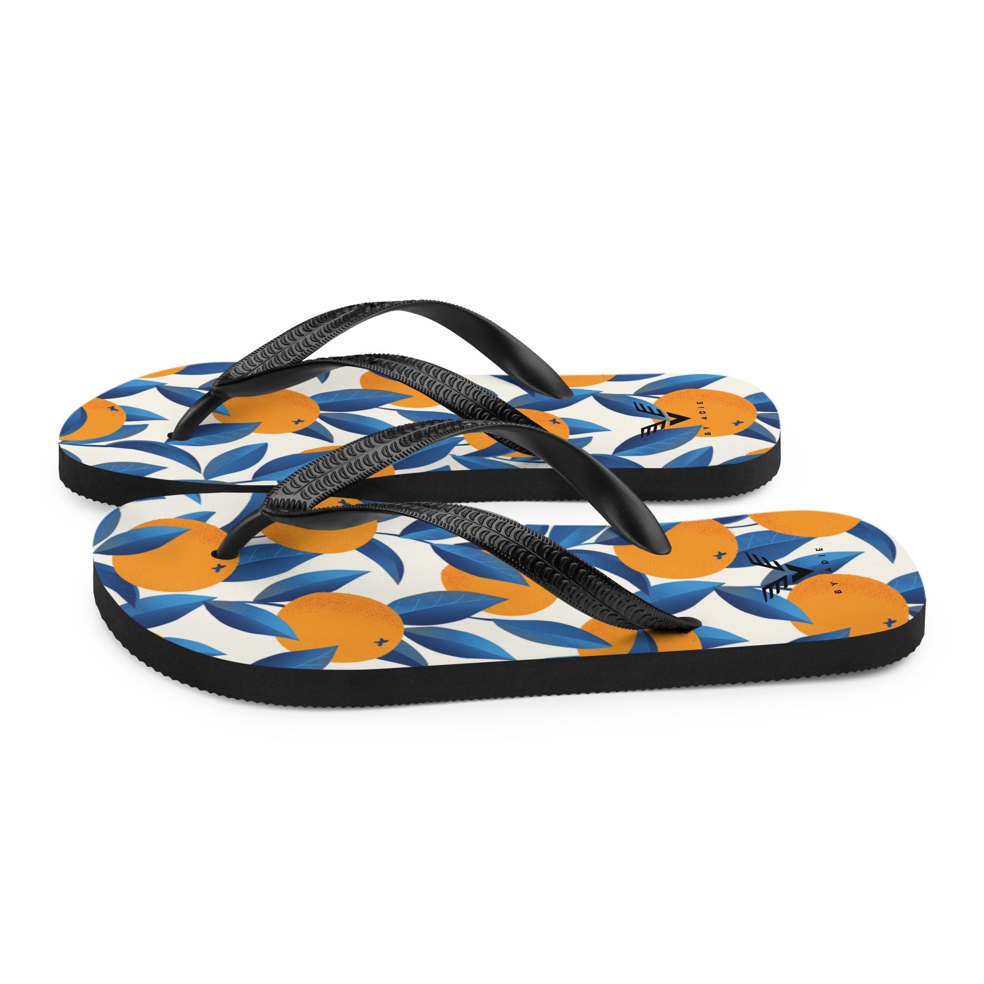 Citrus Oasis Flip Flops - My Store