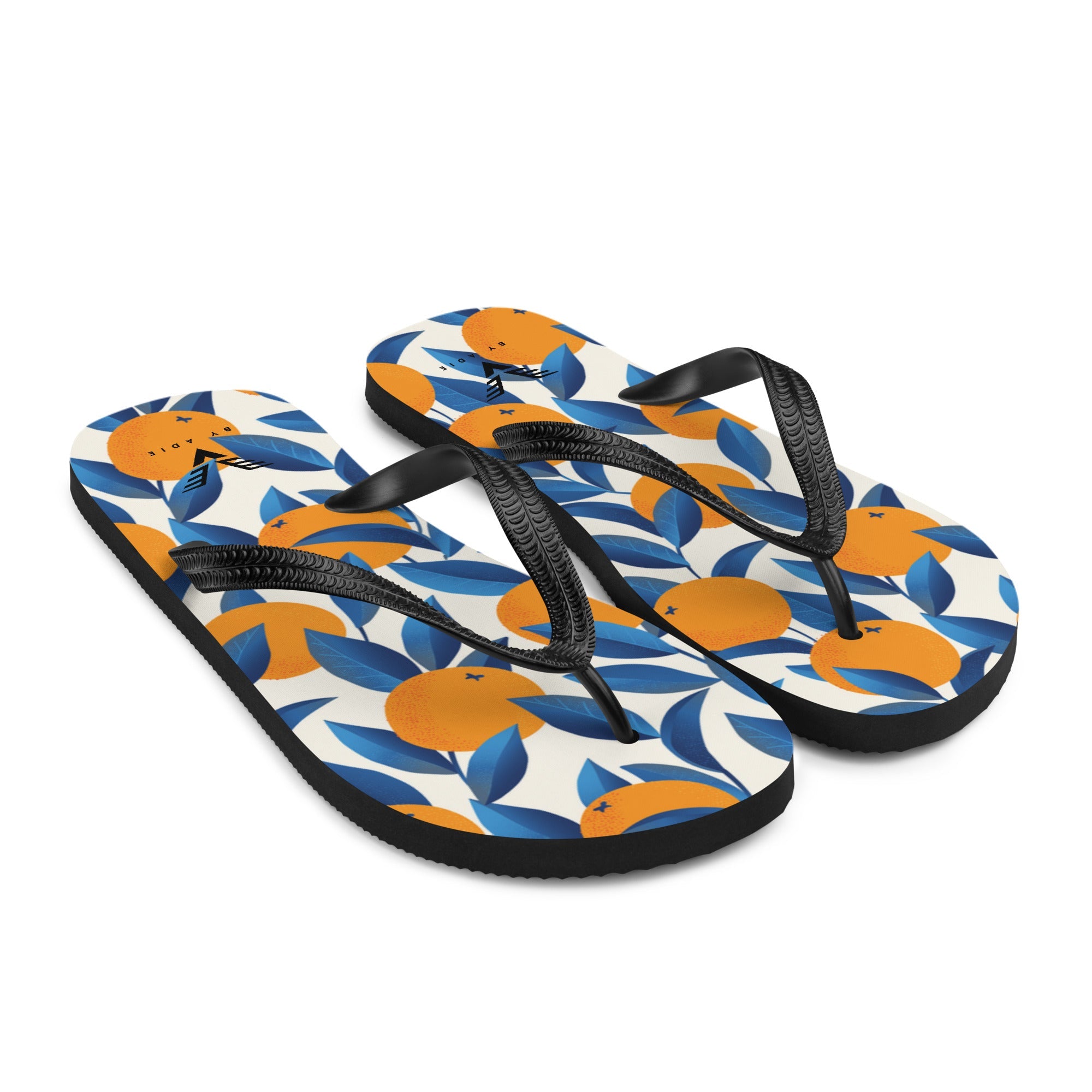 Citrus Oasis Flip Flops - My Store