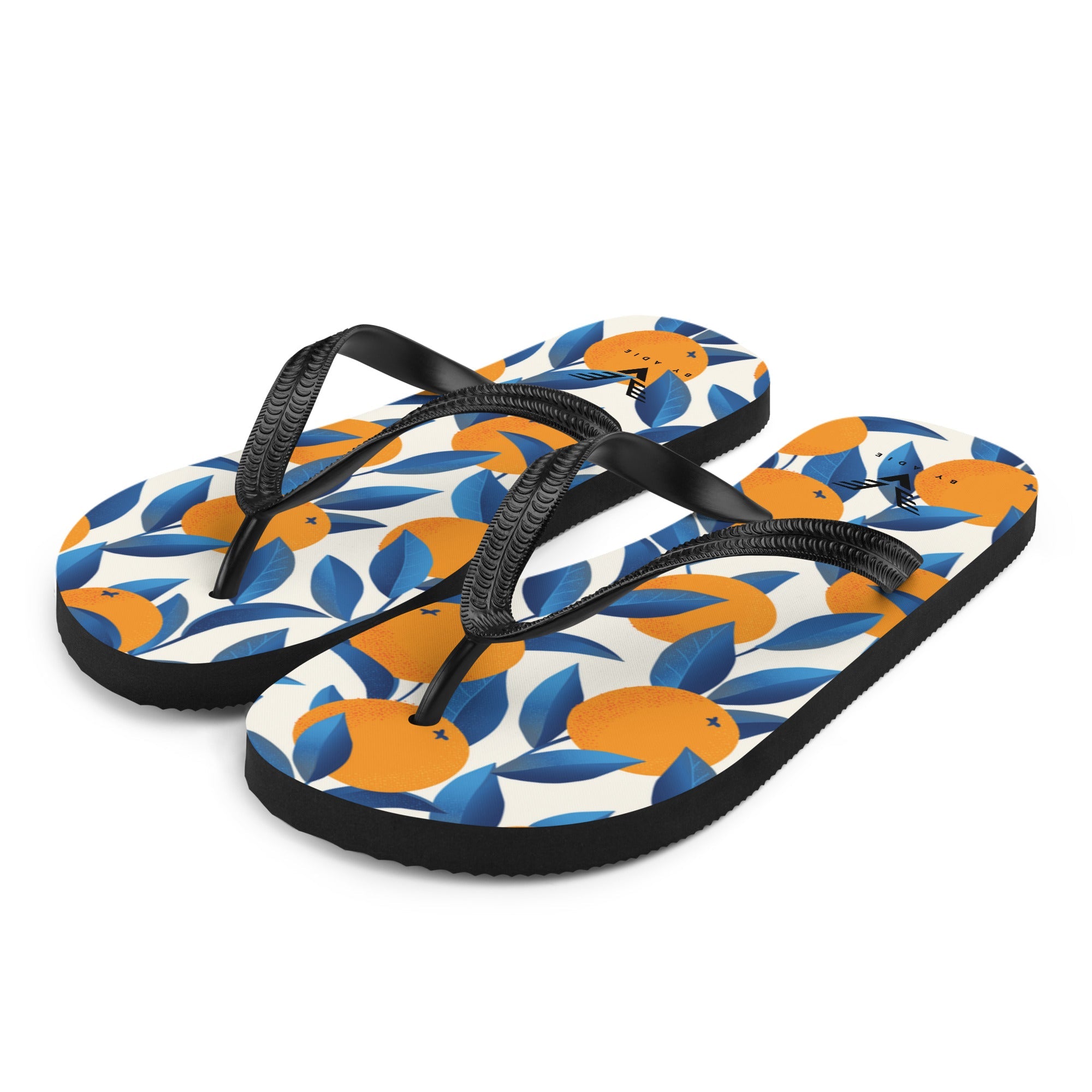 Citrus Oasis Flip Flops - My Store