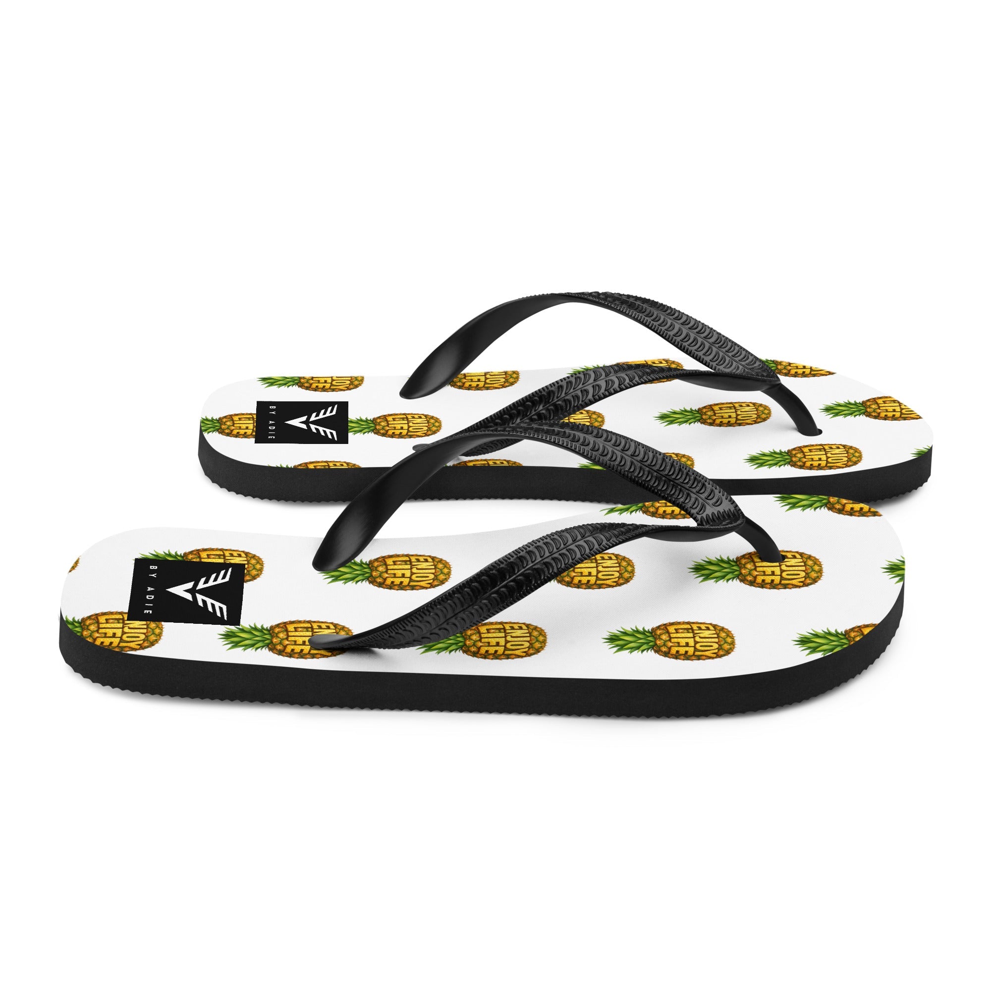 Enjoy Life Pineapple Flip Flops - My Store