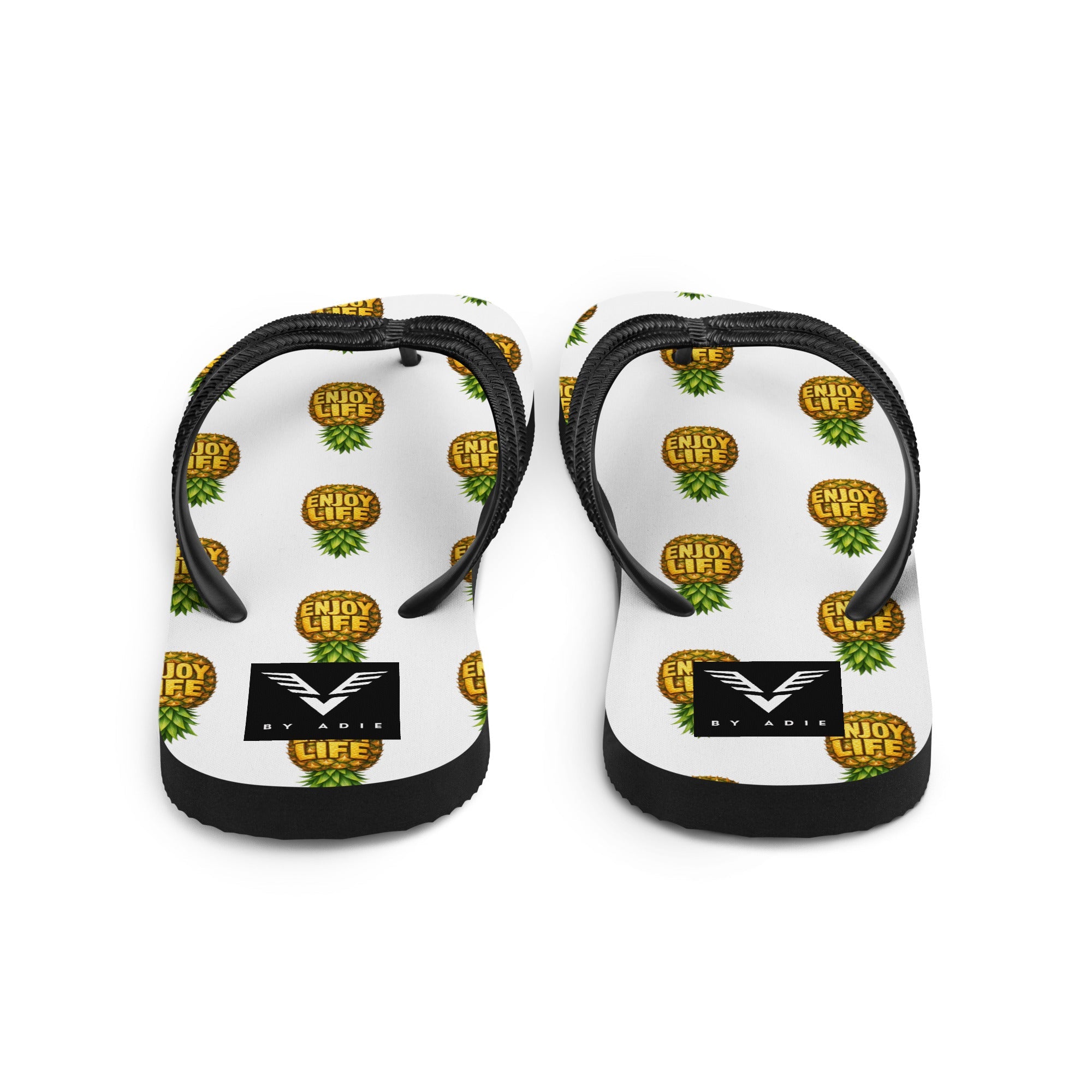 Enjoy Life Pineapple Flip Flops - My Store