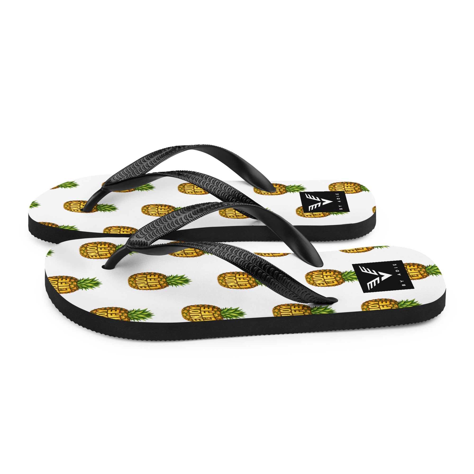 Enjoy Life Pineapple Flip Flops - My Store