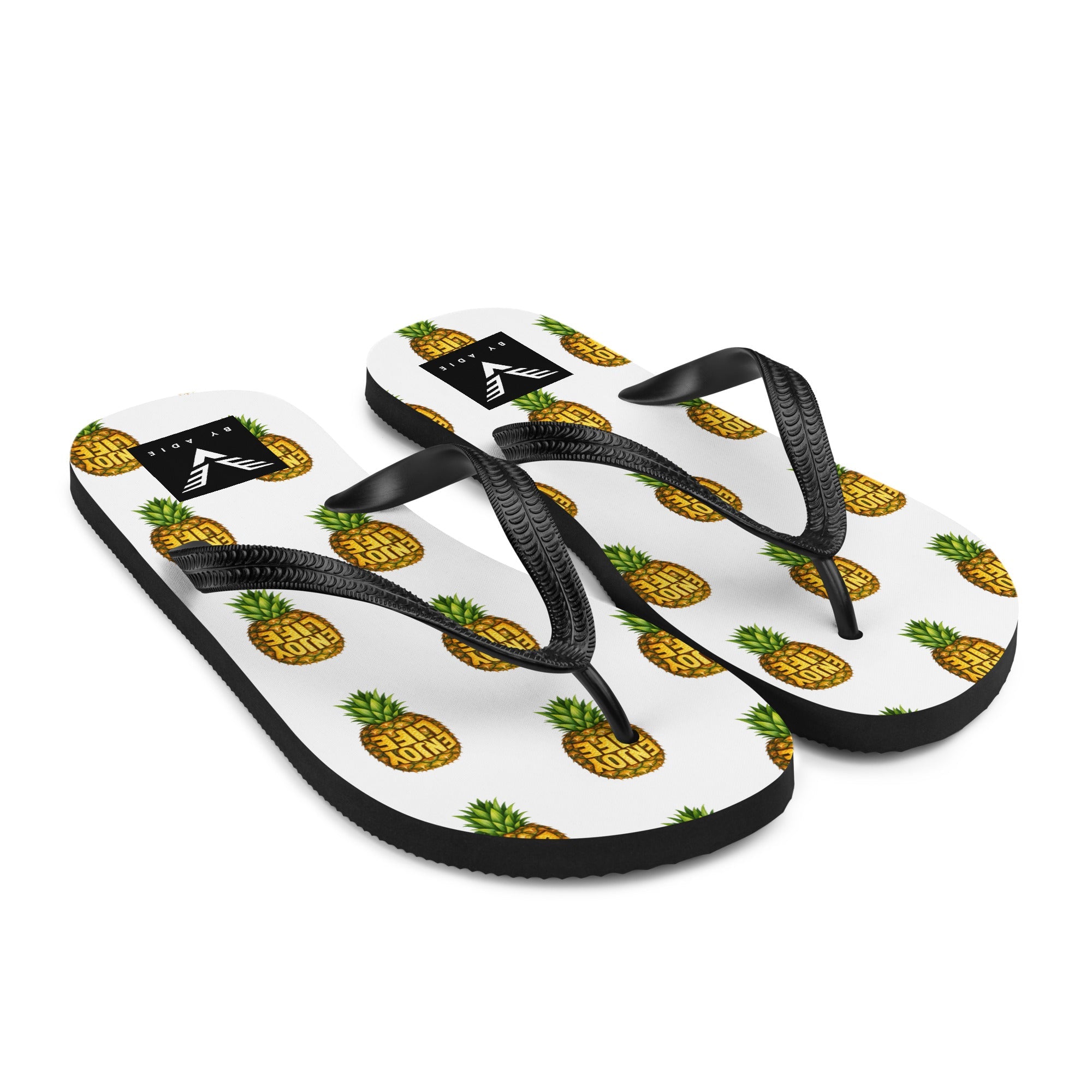 Enjoy Life Pineapple Flip Flops - My Store