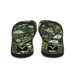 Forest Daisy Luxe Flip Flops - My Store