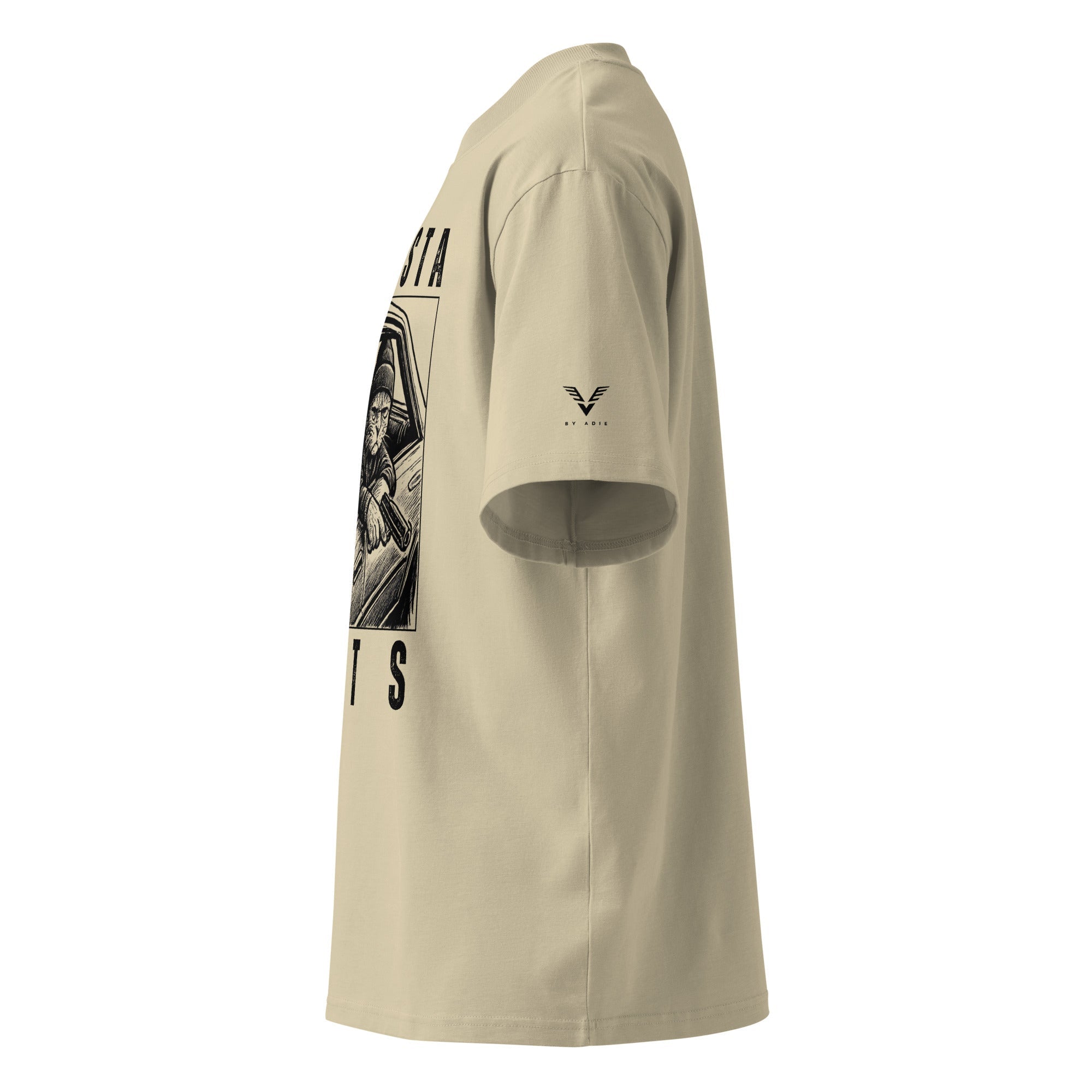 Gangsta Cats Oversized Streetwear T-Shirt - By Adie