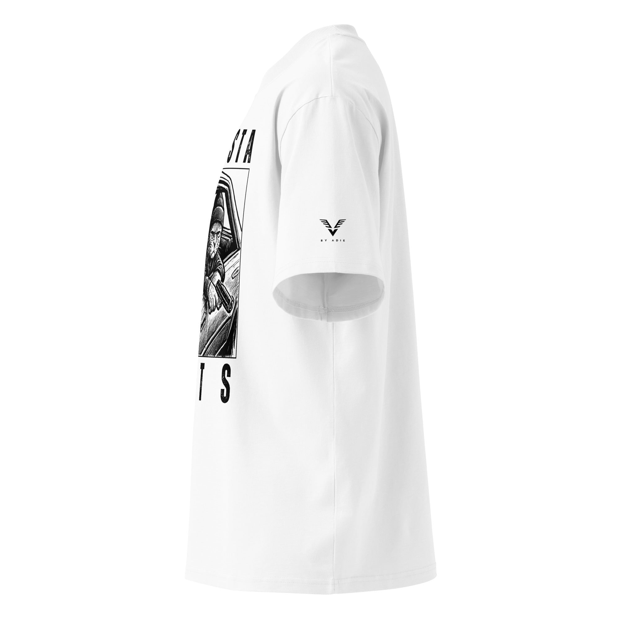 Gangsta Cats Oversized Streetwear T-Shirt - By Adie