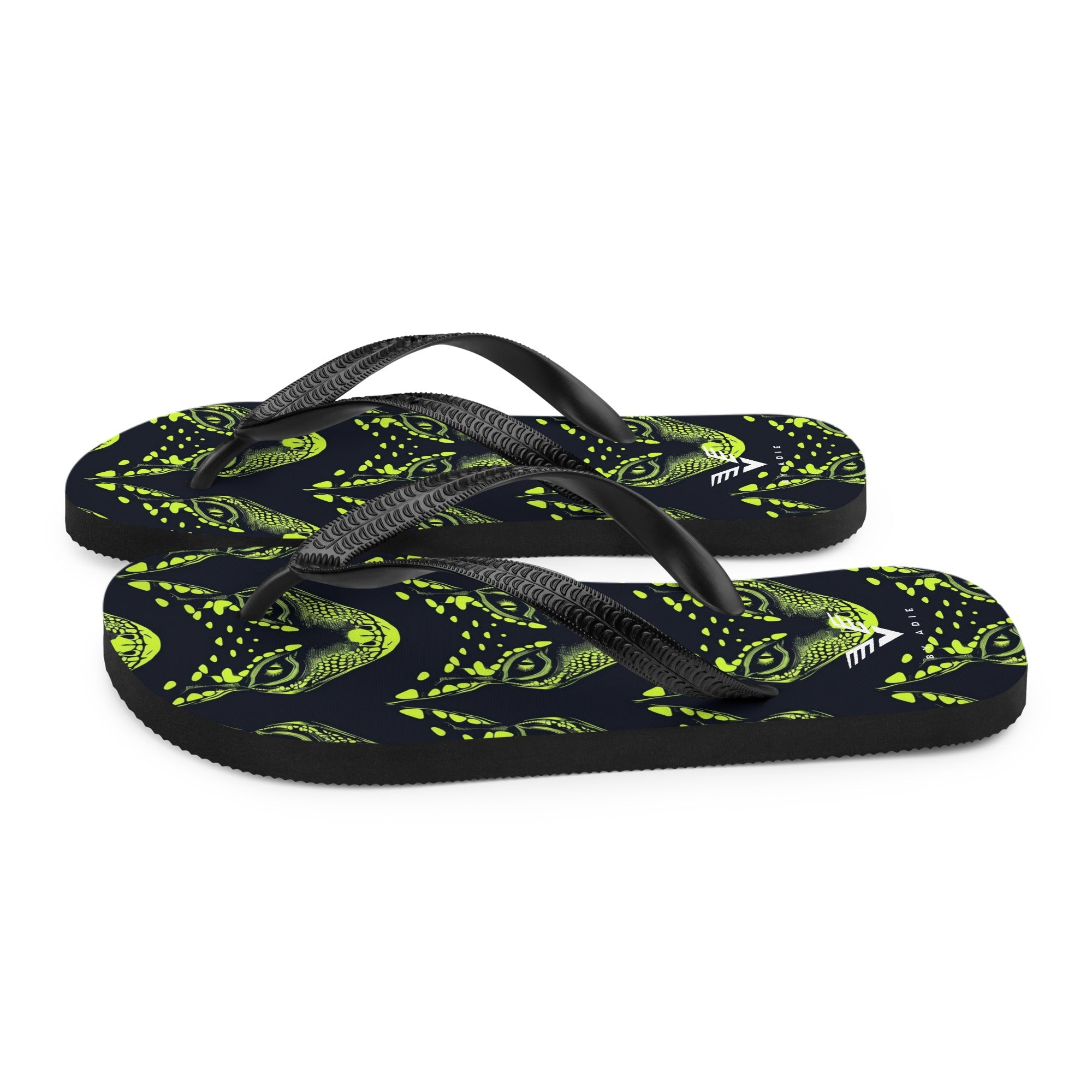 Glow Lizard Flip Flops - My Store