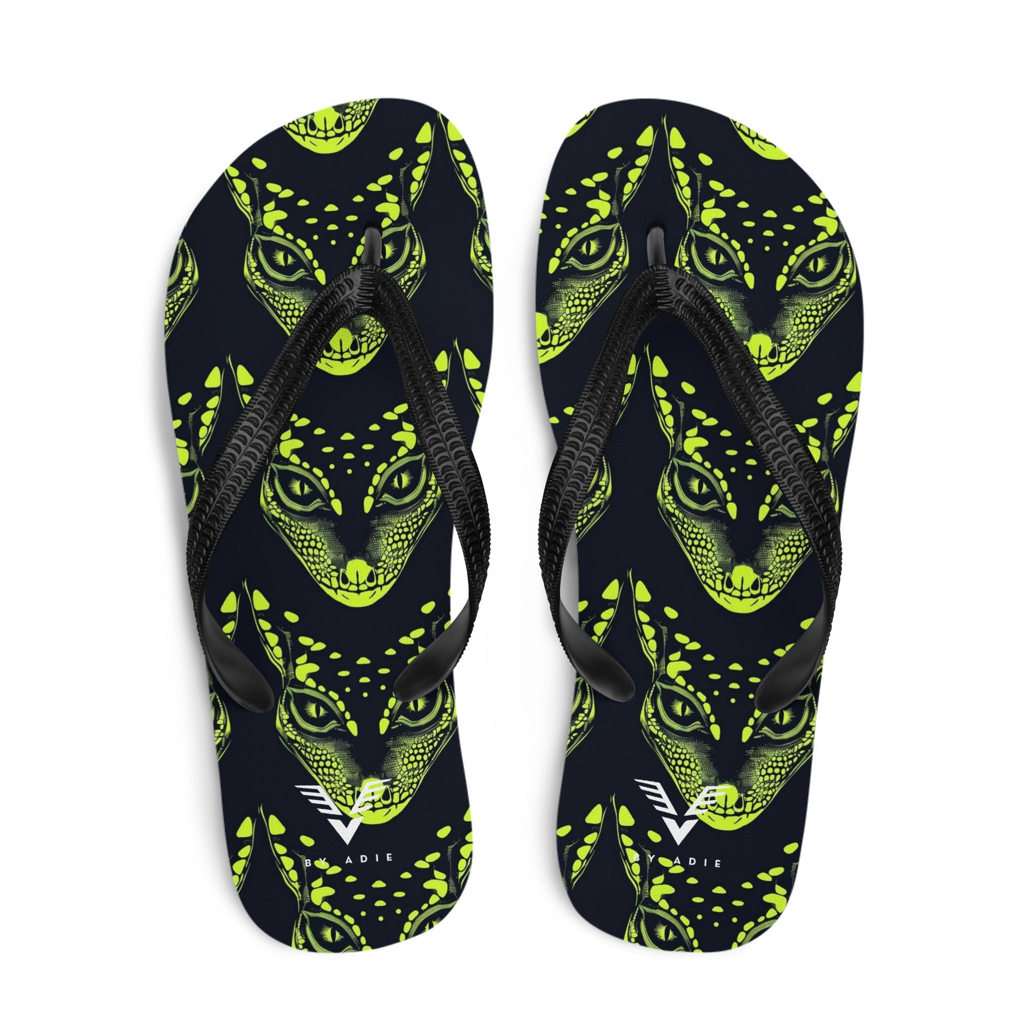 Glow Lizard Flip Flops - My Store