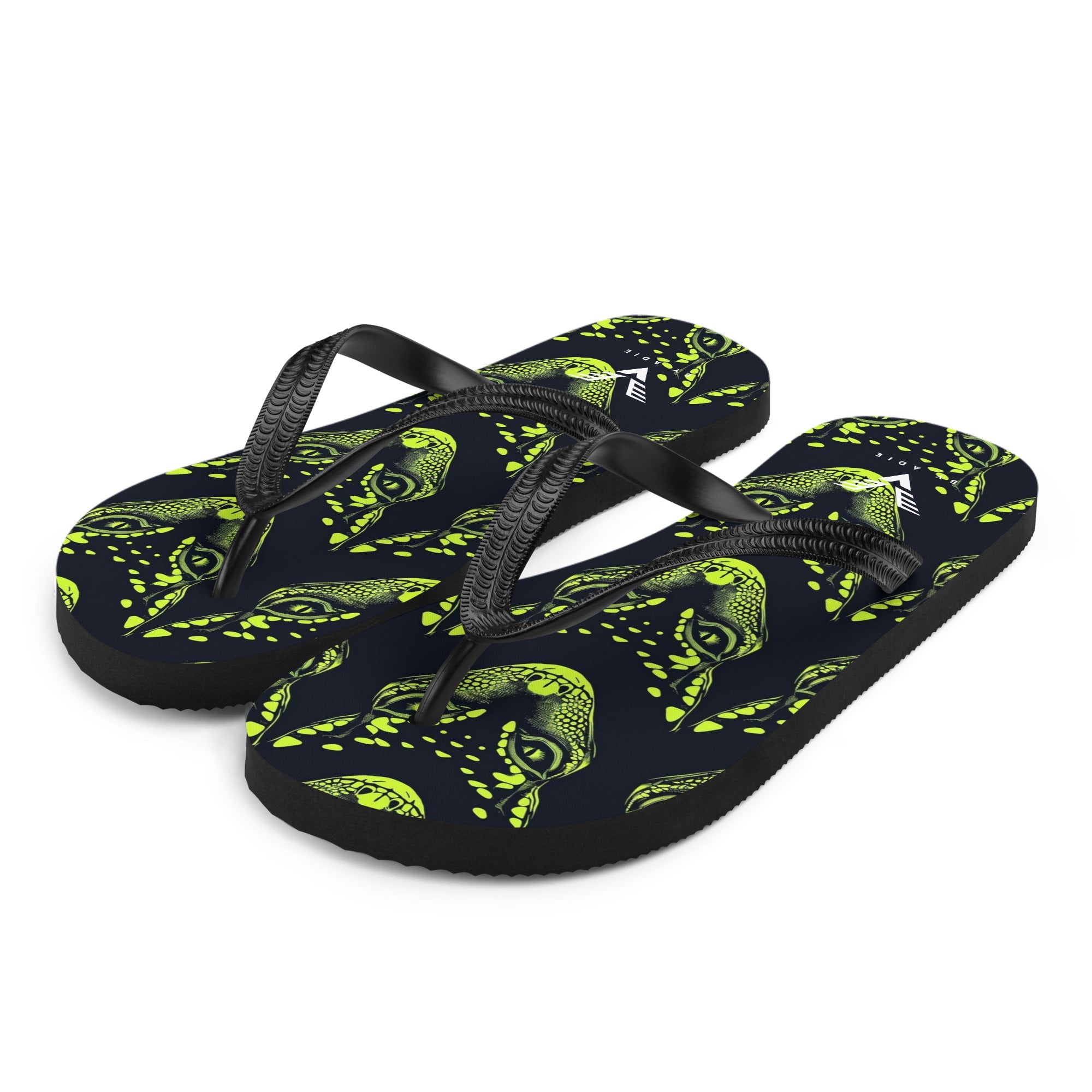 Glow Lizard Flip Flops - My Store
