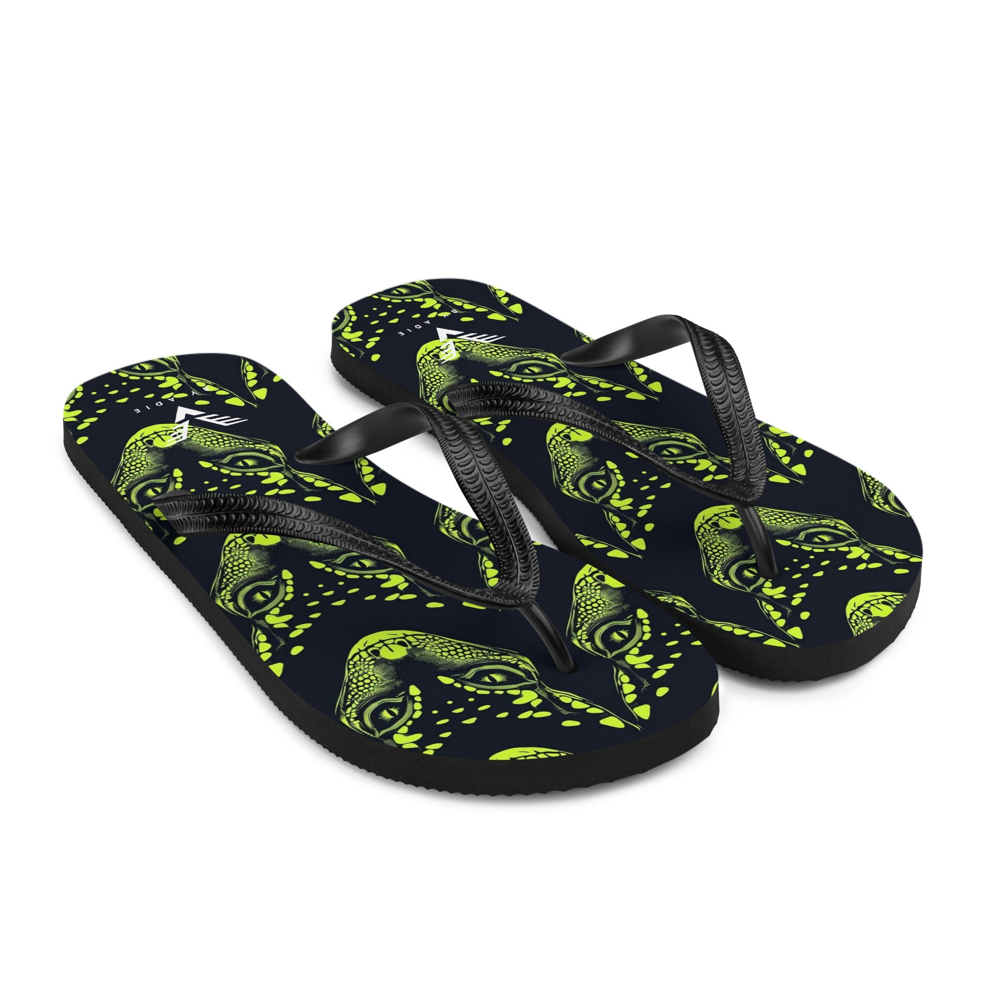 Glow Lizard Flip Flops - My Store