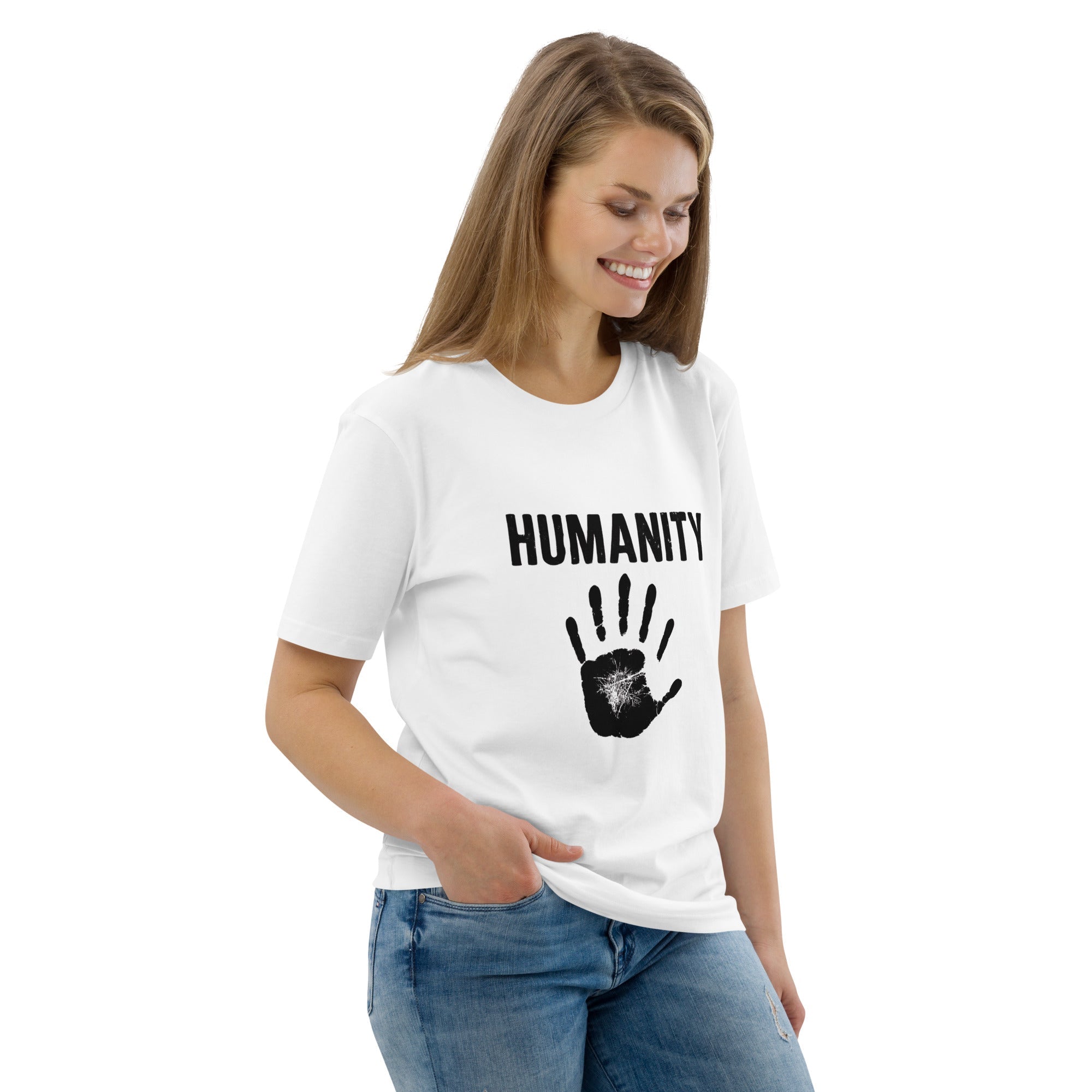 Humanity Handprint Creator 2.0 T-Shirt - By Adie