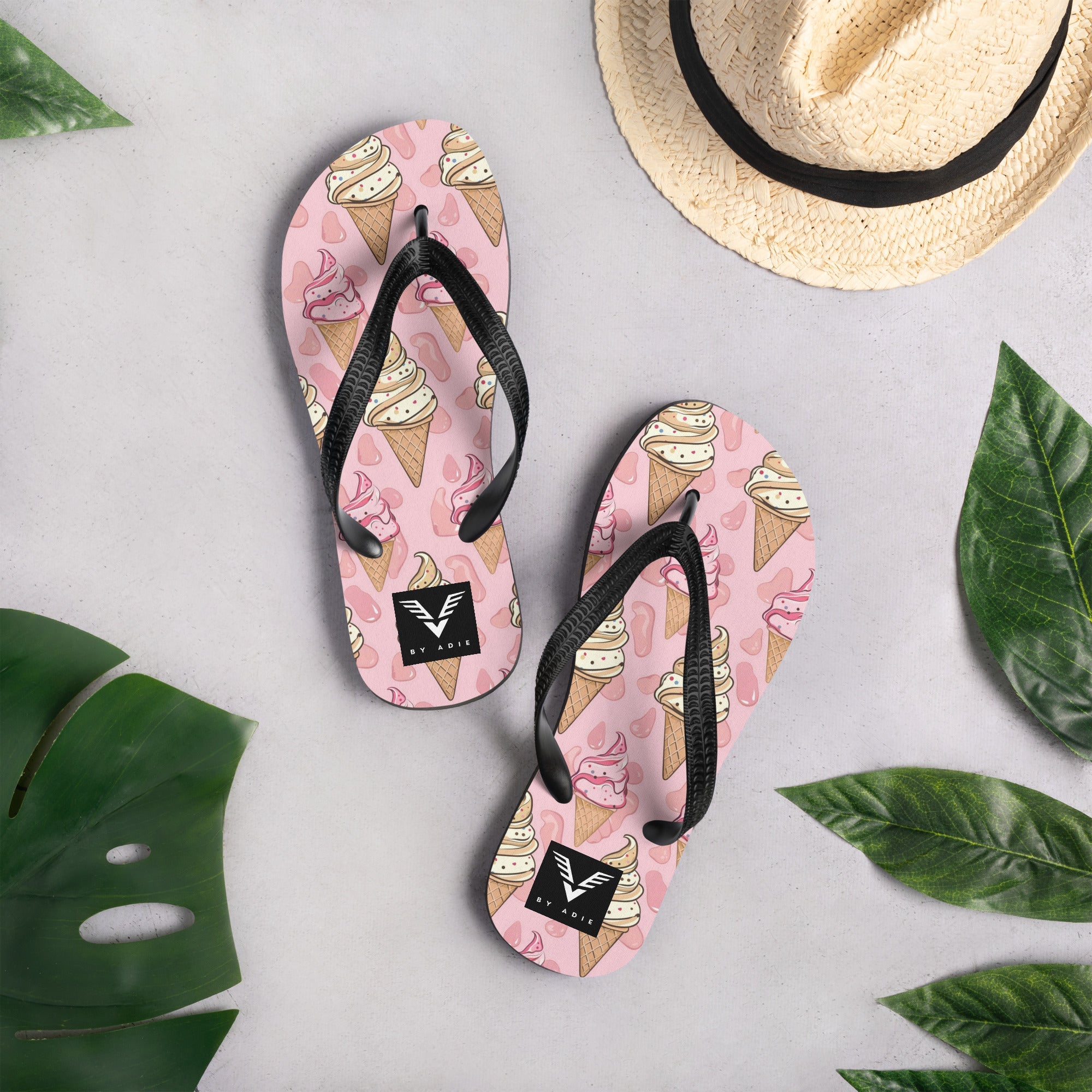 Ice Cream Dream Flip Flops - My Store