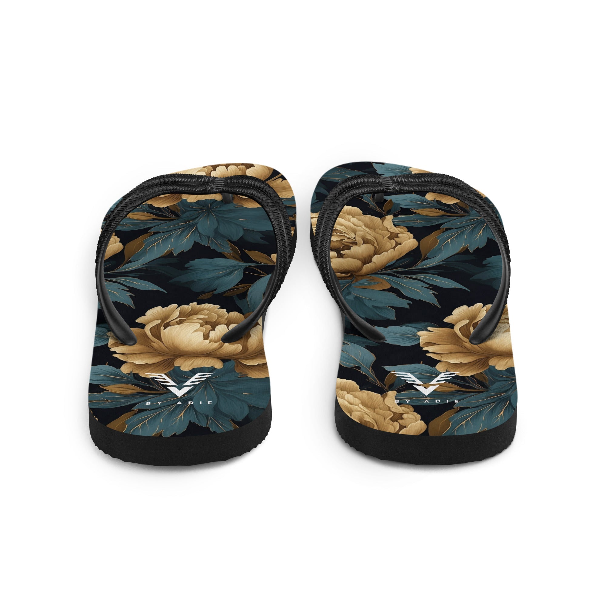Imperial Bloom Signature Flip Flops - My Store