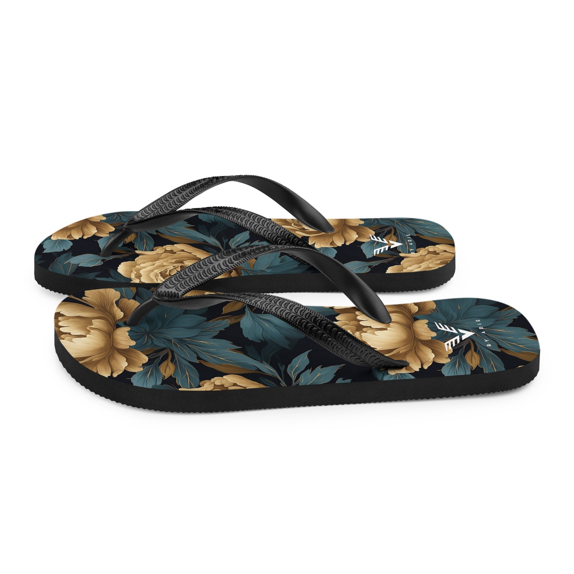 Imperial Bloom Signature Flip Flops - My Store