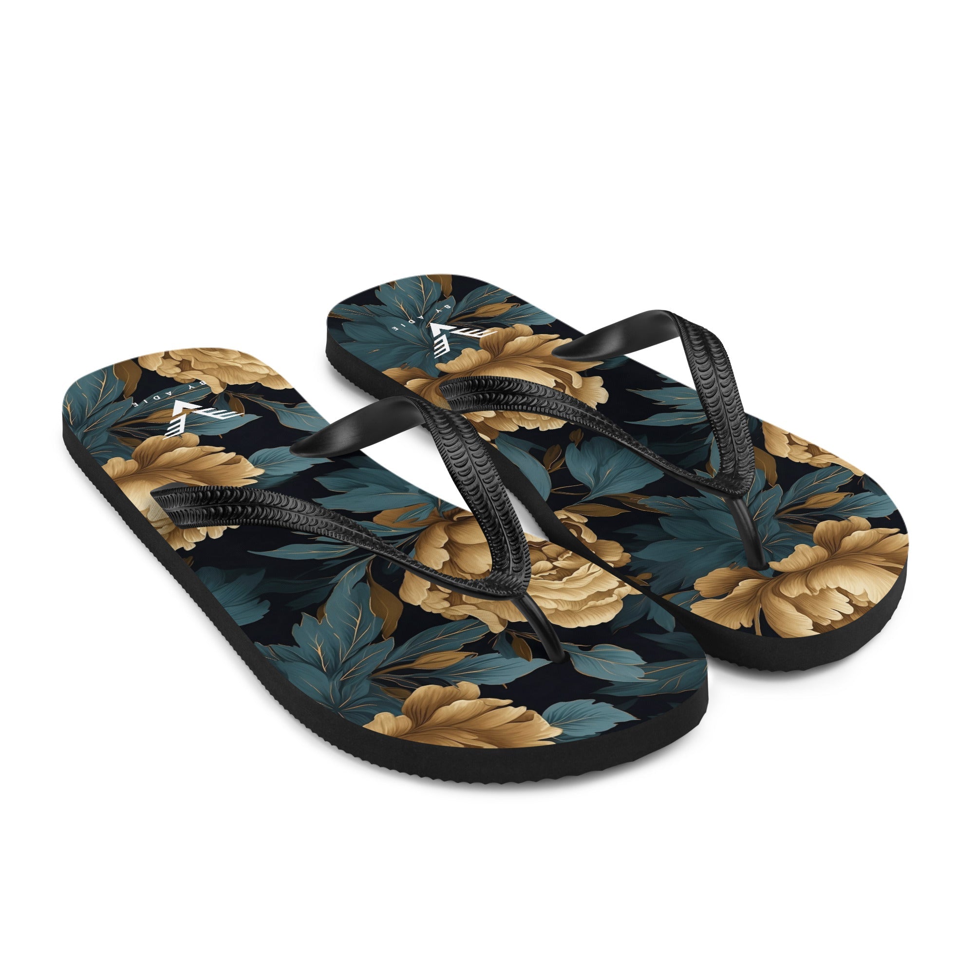 Imperial Bloom Signature Flip Flops - My Store