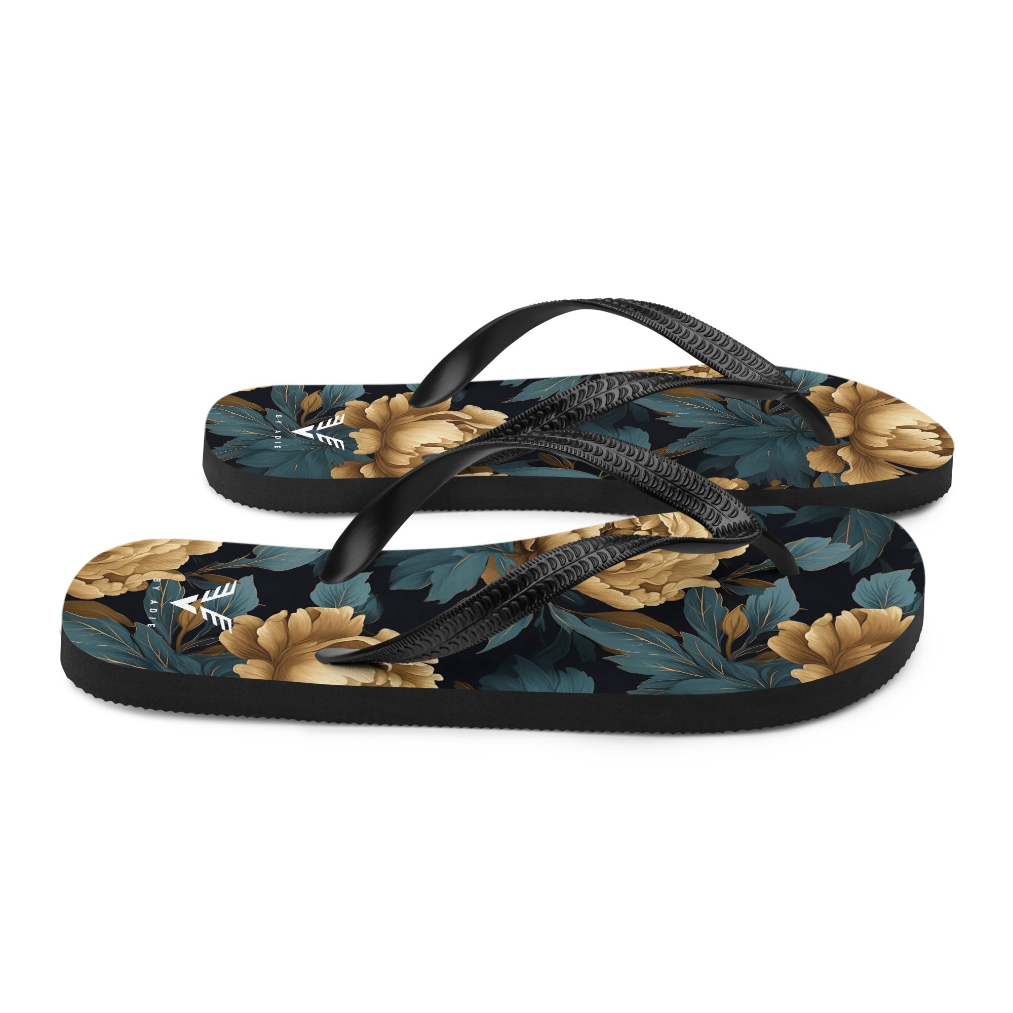 Imperial Bloom Signature Flip Flops - My Store