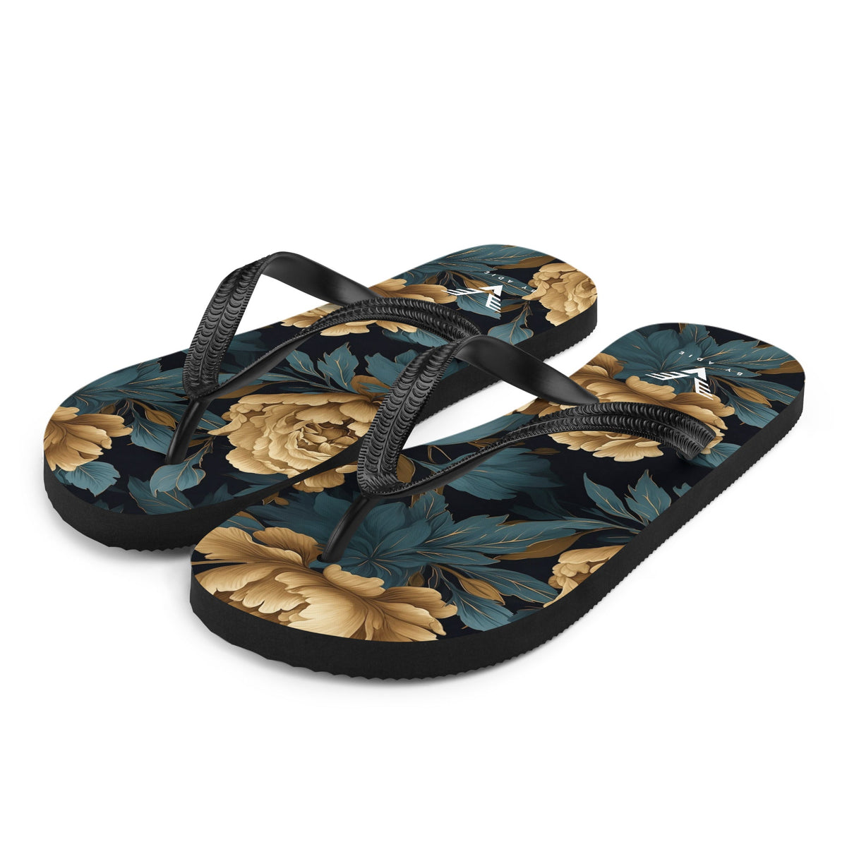 Imperial Bloom Signature Flip Flops - My Store
